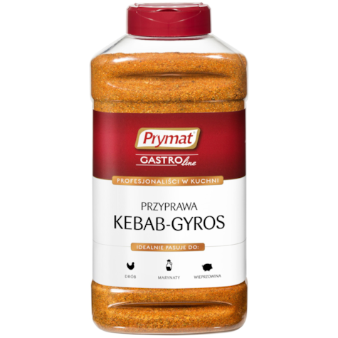 PRYMAT PRZYPRAWA DO KEBAB-GYROS 900g/9 pet