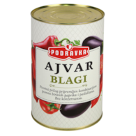 PODRAVKA AJVAR ŁAGODNY 4kg/2