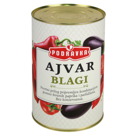 PODRAVKA AJVAR ŁAGODNY 4kg/2