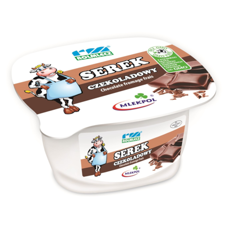 ROLMLECZ SEREK HOMO CZEKOLADOWY 150g/12