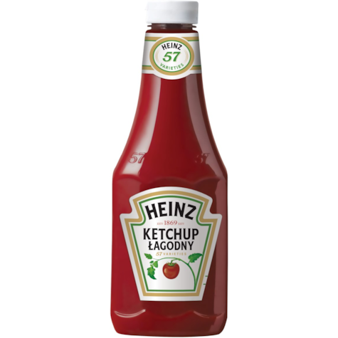 HEINZ KETCHUP ŁAGODNY 875ml/8