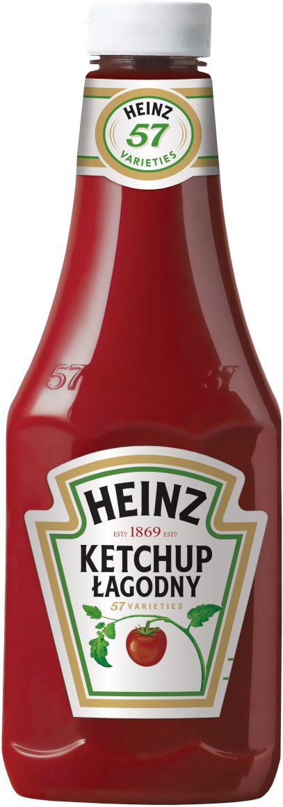 HEINZ KETCHUP ŁAGODNY 875ml/8