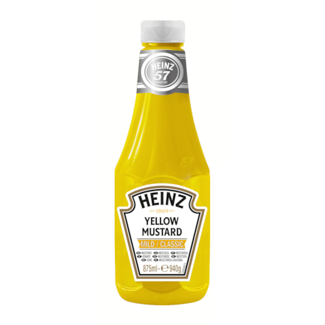 HEINZ MUSZTARDA ŁAGODNA 875ml/6
