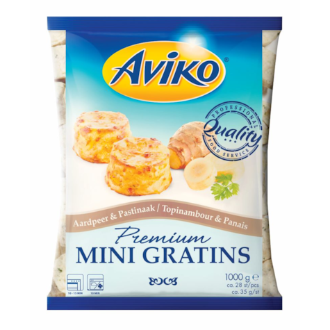 AVIKO GRATINY MINI Z TOPINAMBUR I PASTERN 1000g/10