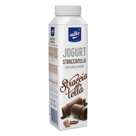 MILKO JOGURT PITNY DESEROWY STRACCIATELL 0,33L (6)