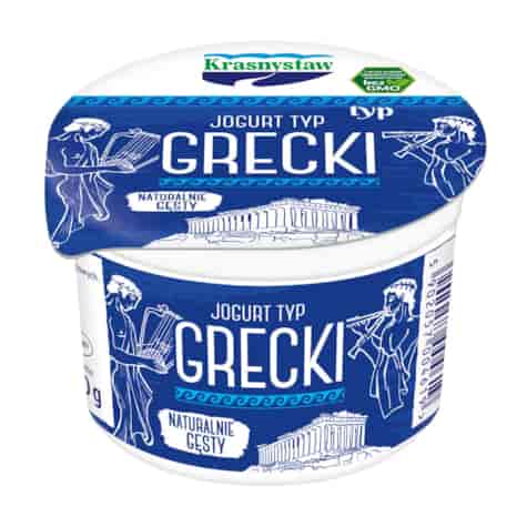 KRASNYSTAW JOGURT TYP GRECKI 250g/12