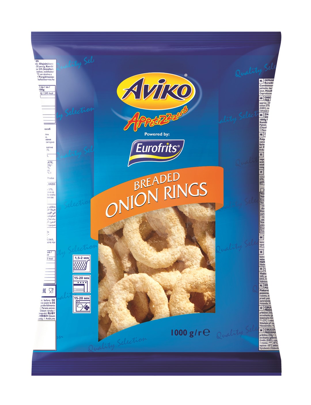 AVIKO KRĄŻKI CEBULOWE 1000g/6