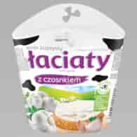 ŁACIATE SEREK PUSZYSTY CZOSNEK 150g/12