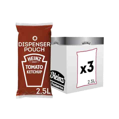 HEINZ KETCHUP ŁAGODNY 2,5L/3 SOM