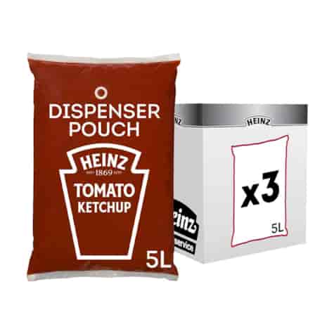 HEINZ KETCHUP ŁAGODNY 5L/3 SOM