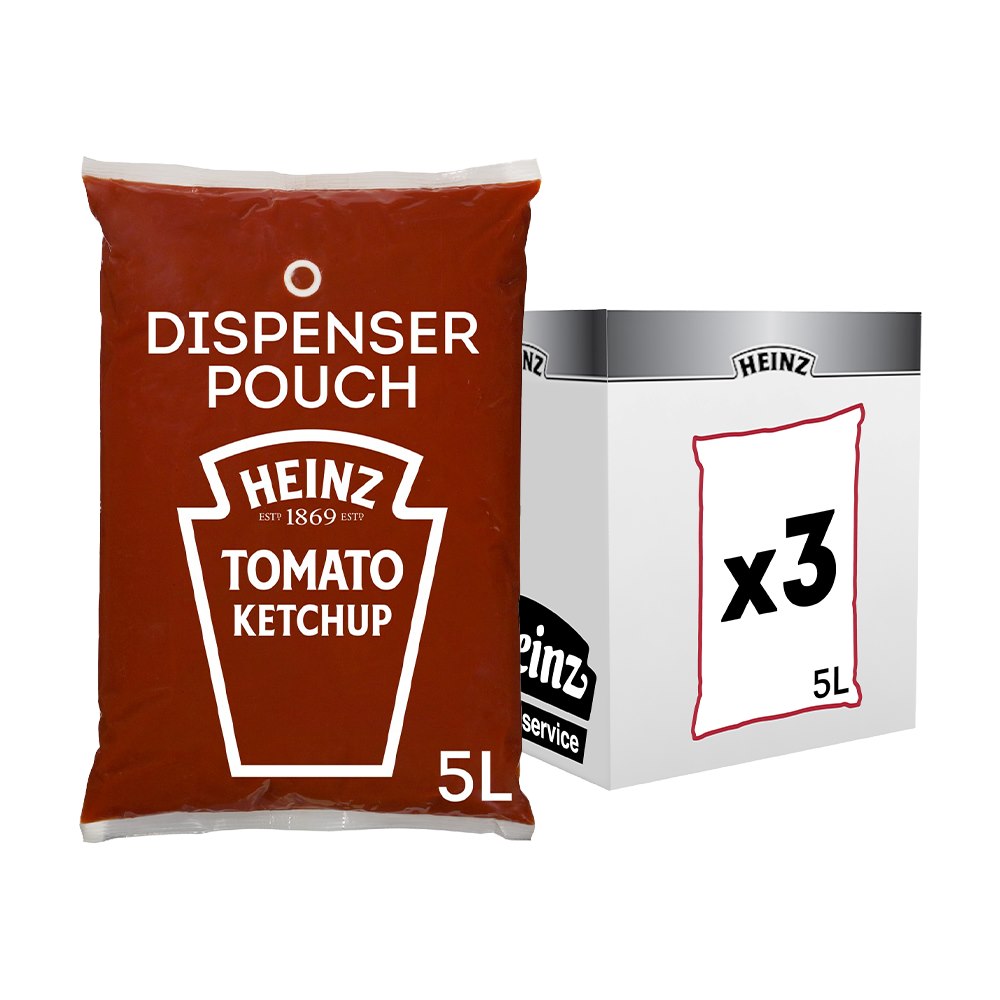 HEINZ KETCHUP ŁAGODNY 5L/3 SOM