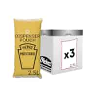 HEINZ MUSZTARDA 2,5L/3 SOM