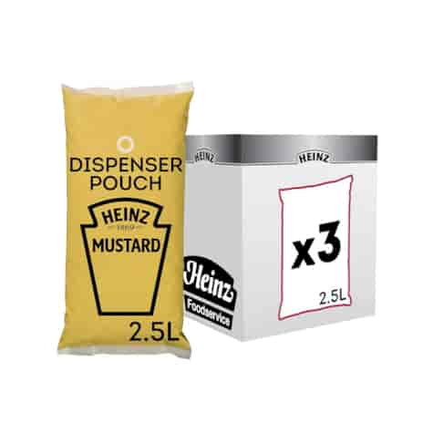HEINZ MUSZTARDA 2,5L/3 SOM