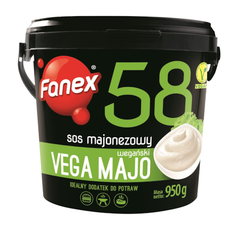 FANEX SOS MAJONEZOWY WEGAŃSKI VEGAMAJO 950g/1