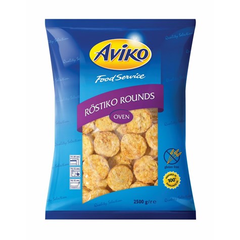 AVIKO ROSTIKO OKRĄGŁE OVEN 40g 2,5kg/4