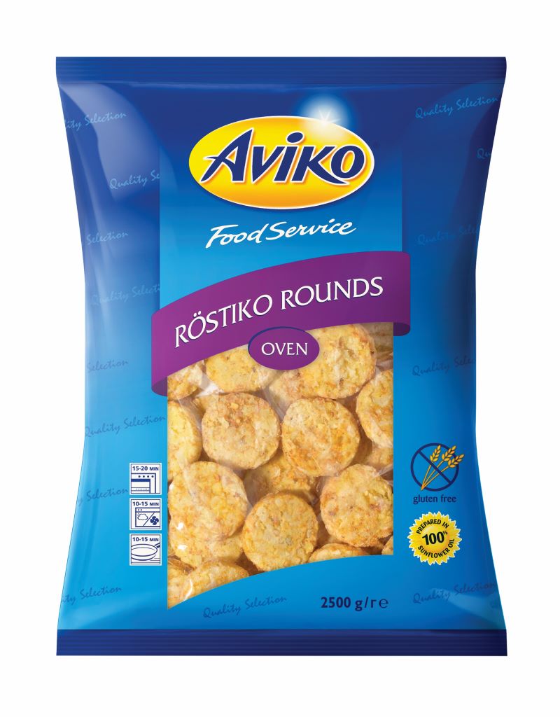 AVIKO ROSTIKO OKRĄGŁE OVEN 40g 2,5kg/4