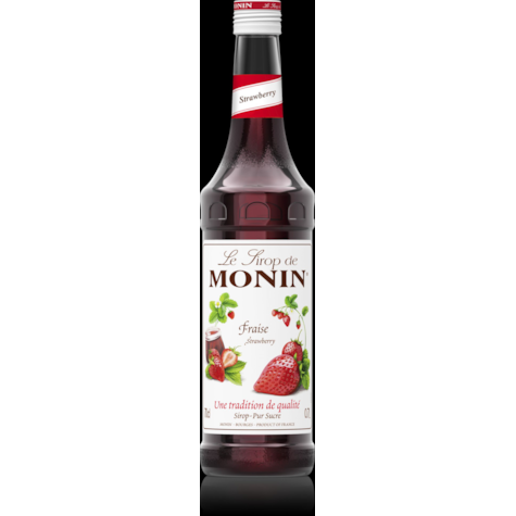 MONIN SYROP TRUSKAWKOWY STRAWBERRY 0,7L/6