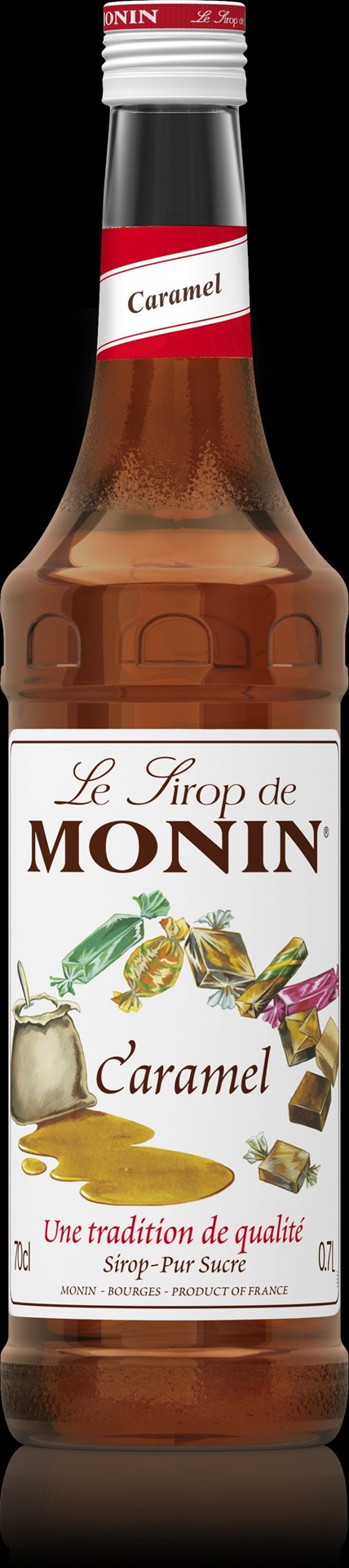 MONIN SYROP KARMELOWY CARAMEL 0,7L/6