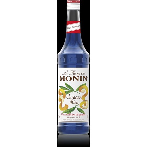 MONIN SYROP BLUE CURACAO 0,7L/6