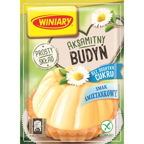 WINIARY BUDYŃ 35g ŚMIETANKA BEZ CUKRU (30)