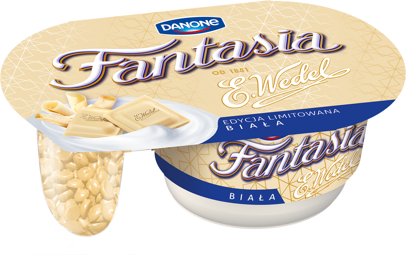 DANONE FANTASIA WEDEL WHITE 103g/12