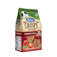 MELVIT CRISPY ŻYTNI Z POMIDORAMI I BAZYLIĄ 150g/6