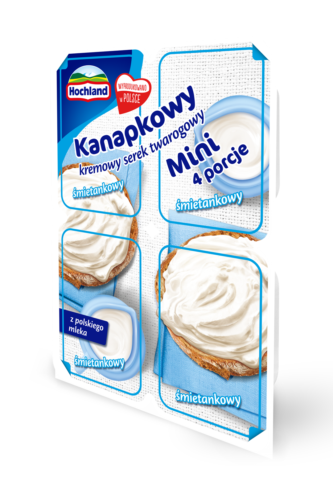 HOCHLAND KANAPKOWY 120g (4x30g) MINI ŚMIETANKOW/8