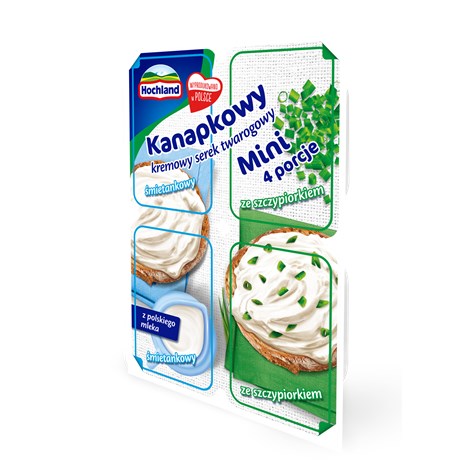 HOCHLAND KANAPKOWY 120g (4x30g) MINI ŚMIET/SZCZ/8