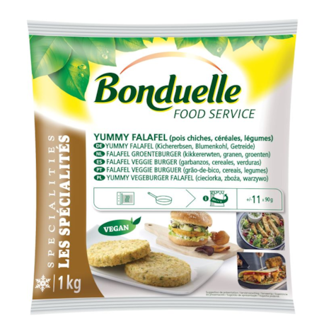 BOND VEGE BURGER YUMMY FALAFEL 1kg/6 mrożony
