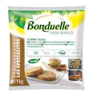 BOND VEGE BURGER YUMMY TEXAS 1kg/6 mrożony