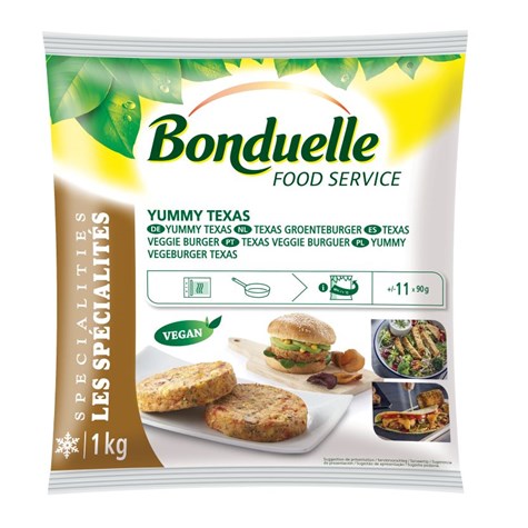 BOND VEGE BURGER YUMMY TEXAS 1kg/6 mrożony