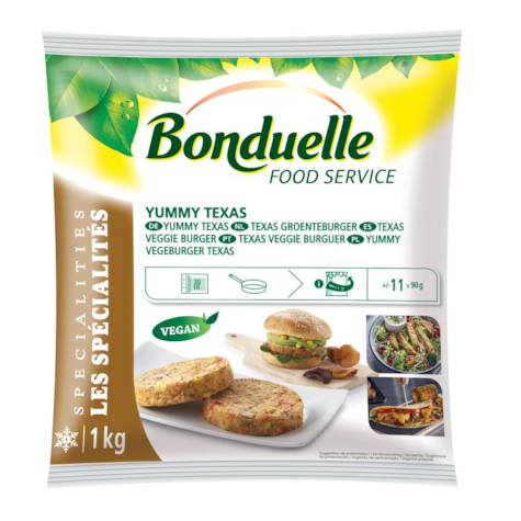 BOND VEGE BURGER YUMMY TEXAS 1kg/6 mrożony