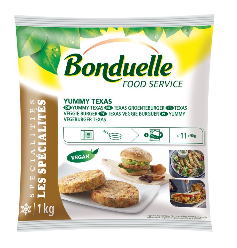 BOND VEGE BURGER YUMMY TEXAS 1kg/6 mrożony
