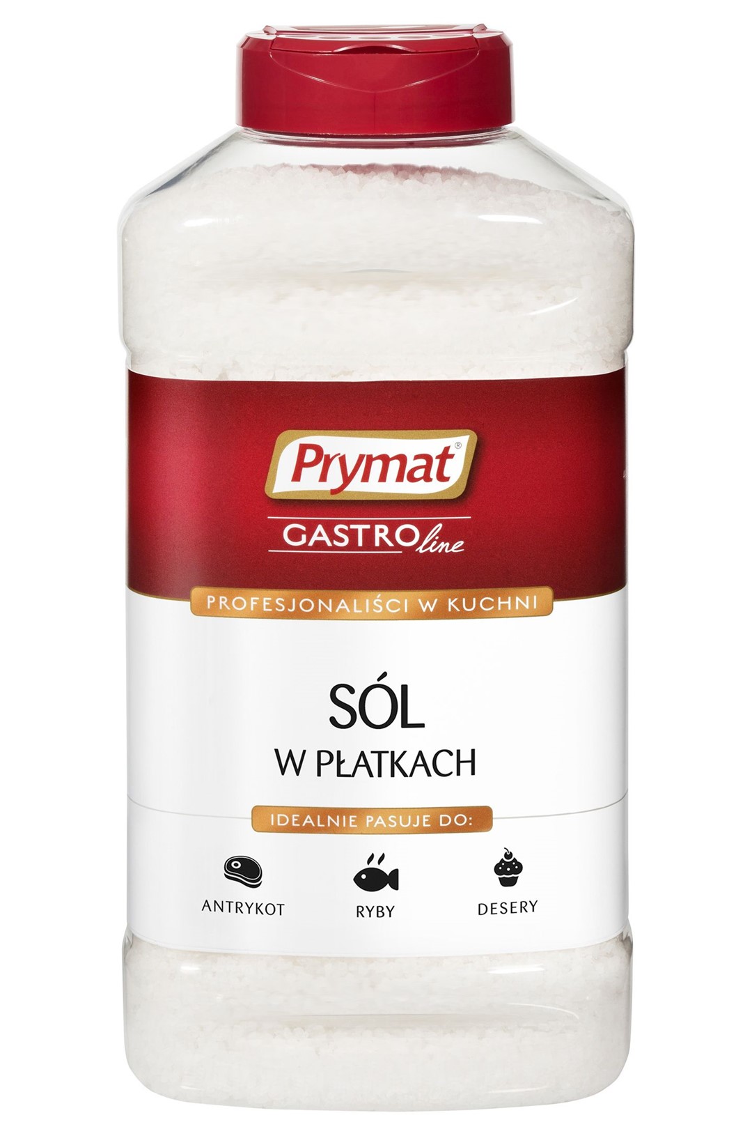 PRYMAT SÓL W PŁATKACH 450g/6