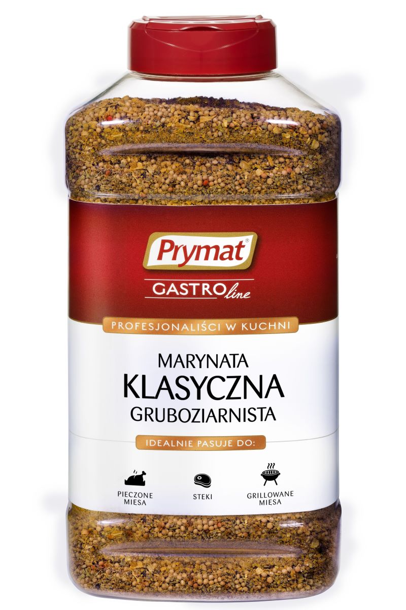 PRYMAT MARYNATA KLASYCZNA GRUBOZIARNISTA 900g/9