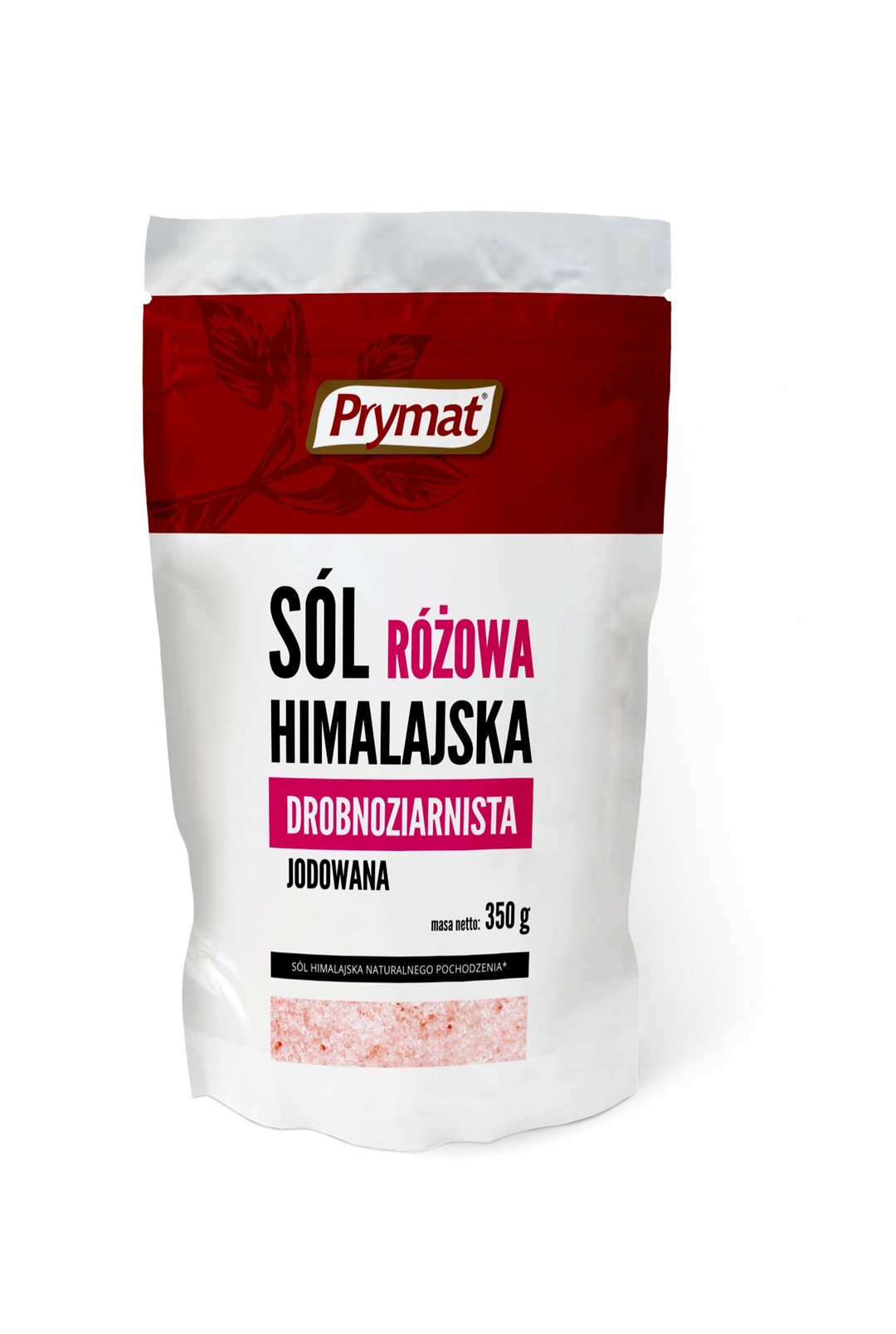 PRYMAT SÓL RÓŻOWA HIMALAJSKA DROBNA JODOWA 350g/12