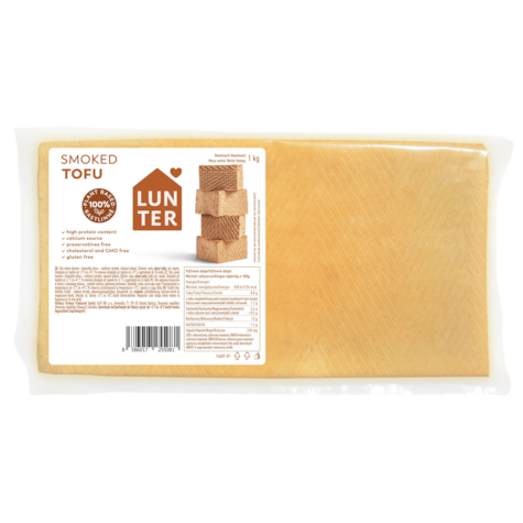 LUNTER TOFU WĘDZONE 1kg/6 BLOK