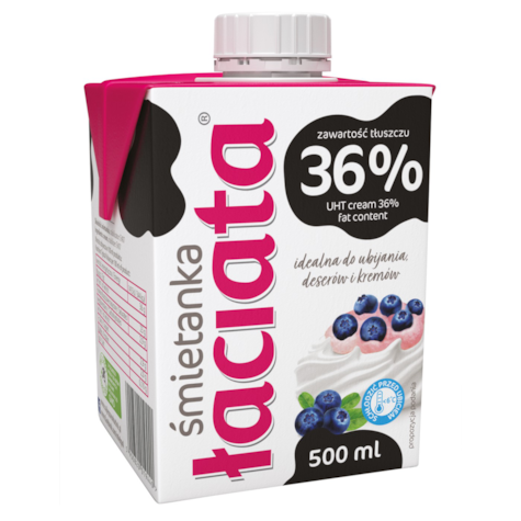 ŁACIATE ŚMIETANKA UHT 0,5L 36% (8)
