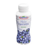 PIĄTNICA JOGURT 350g SKYR PITNY JAGODA (12)
