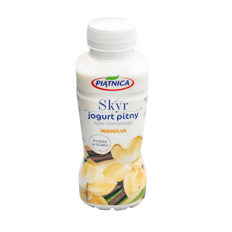 PIĄTNICA JOGURT 350g SKYR PITNY WANILIA (12)