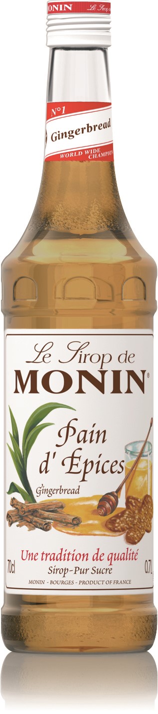 MONIN SYROP PIERNIKOWY GINGERBREAD 0,7L/6