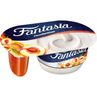 DANONE FANTASIA BRZOSKWINIA 118g/12