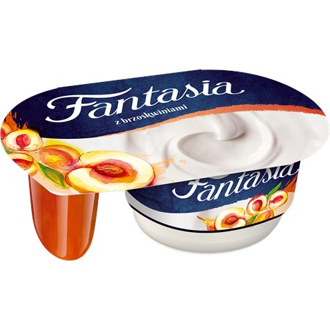 DANONE FANTASIA BRZOSKWINIA 118g/12