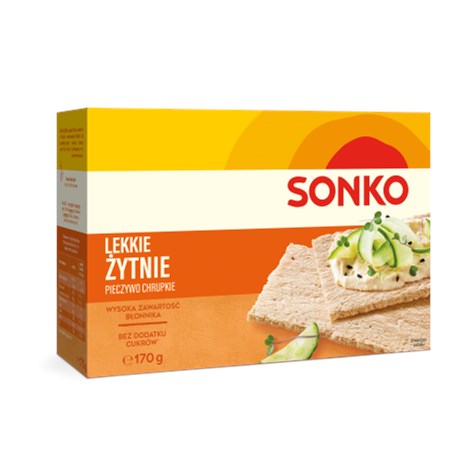 SONKO PIECZYWO LEKKIE ŻYTNIE 170g/10