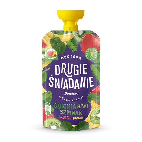 DAWTONA MUS CUKINI-KIWI-SZPIN-JABŁ-BAN 100g/12