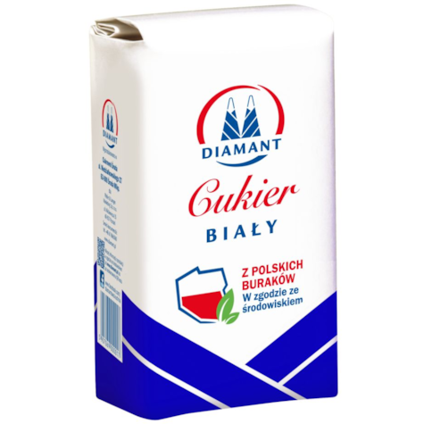 DIAMANT CUKIER BIAŁY 1kg/10