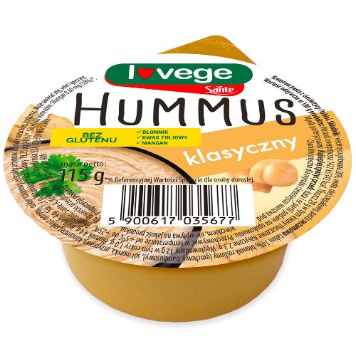 SANTE LOVEGE HUMMUS KLASYCZNY 115g (12)