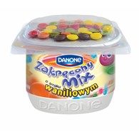 DANONE JOGURT ZAKRĘCONY MIX 125g/12