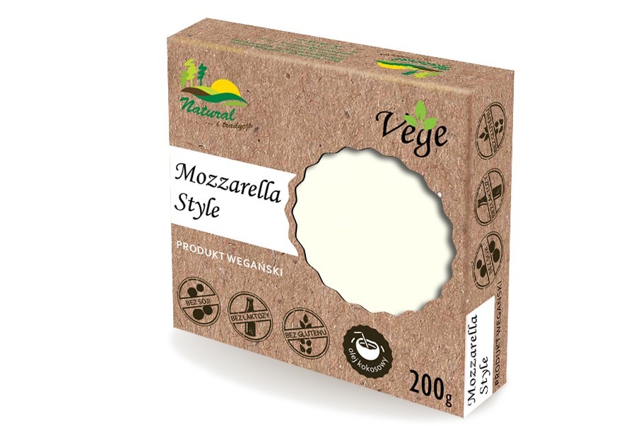 NATURAL VEGE MOZZARELLA STYLE 200g/18