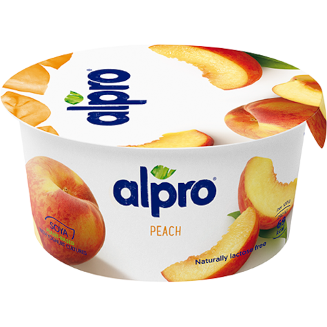 ALPRO JOGURT SOJOWY BRZOSKWINIA 150g/6